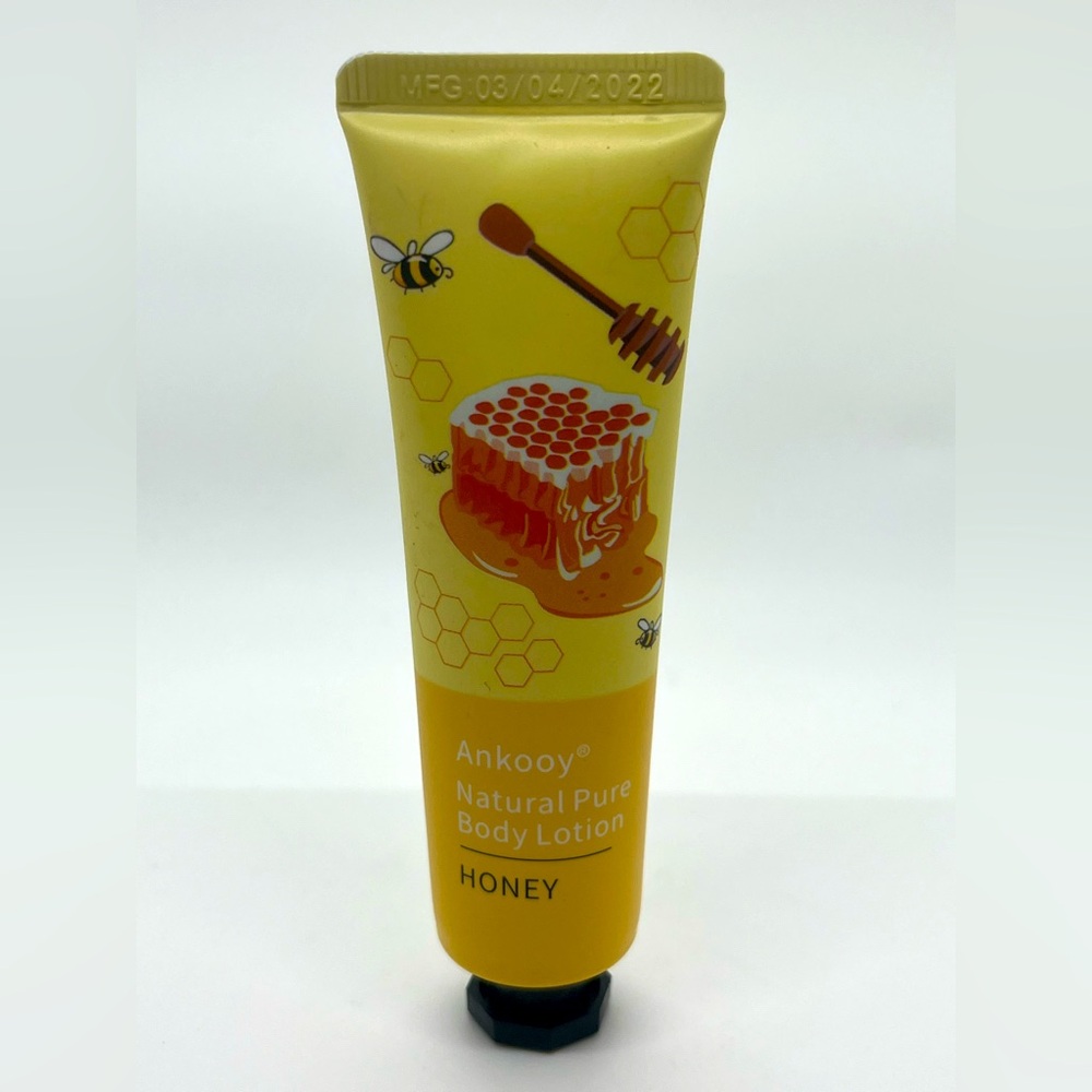 Ankooy Natural Pure Body Lotion Honey Extract 30g New & Sealed For Dry Skin